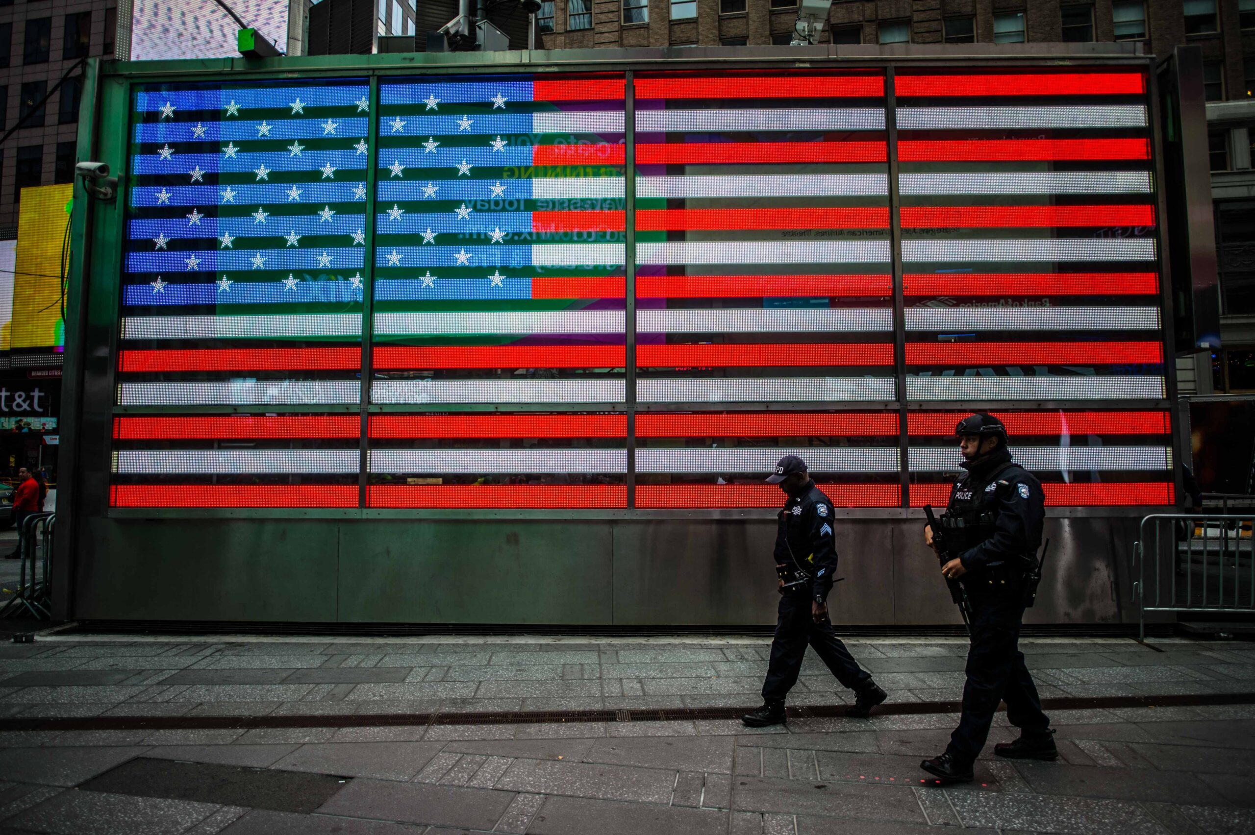 Stars and Stripes: New York Police